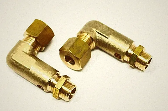 2 PACK 031-0057 UNLOADER VALVE 1/4" TUBING SANBORN INDUSTRIAL AIR COMPRESSOR