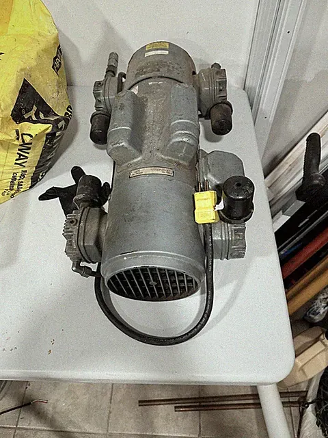 Piston Air Compressor, 2HP, 115/230V, 1Ph